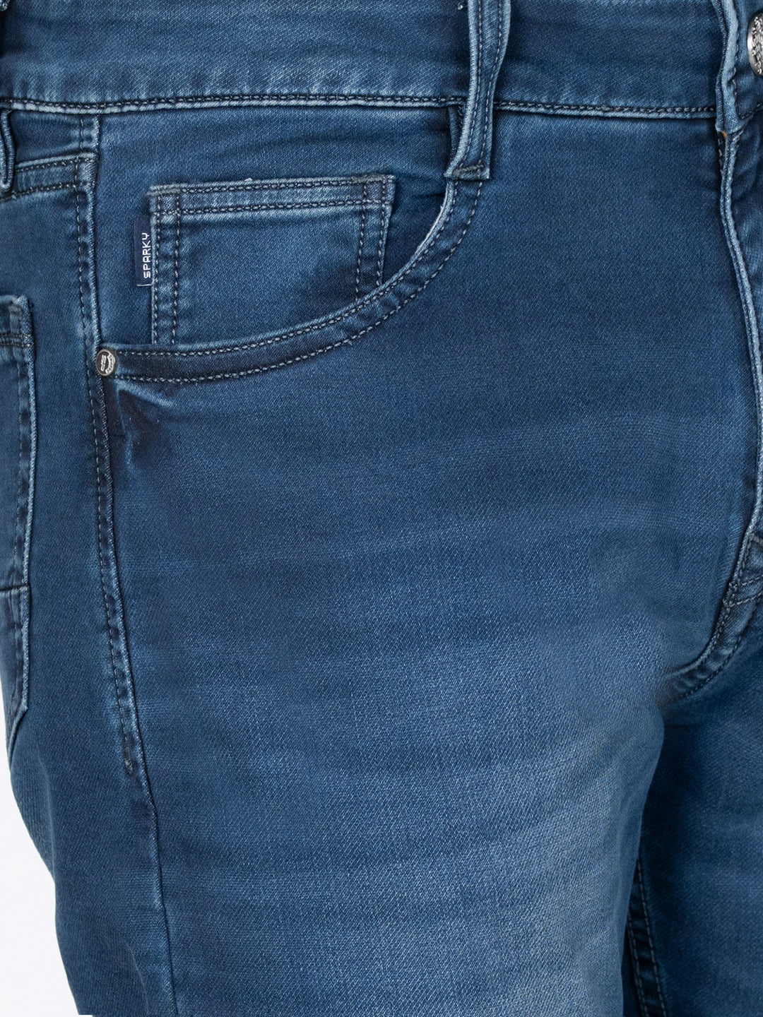 MENS Denim blue jeans Smart Fit Pant