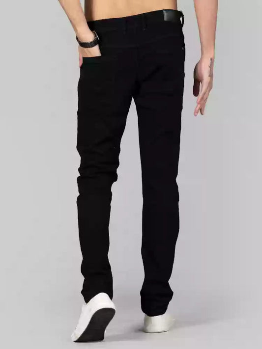 MENS Denim Black jeans Smart Fit Pant